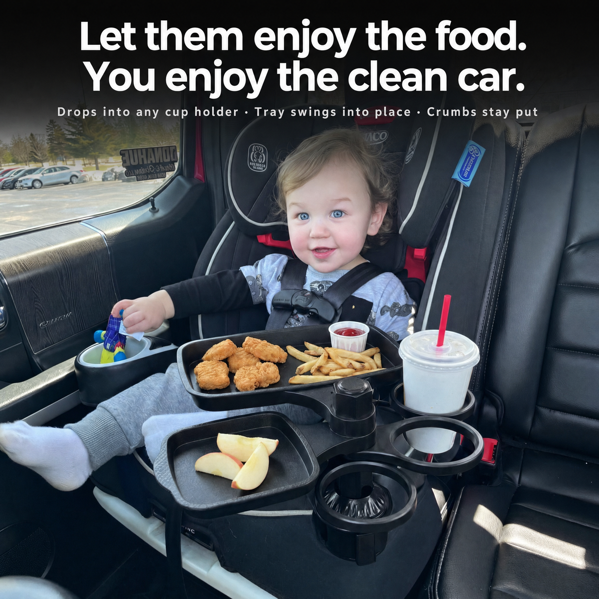 Snackle™ Cup Holder Tray